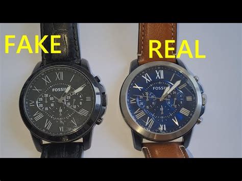 spot fake fossil watches|authentic fossil watch.